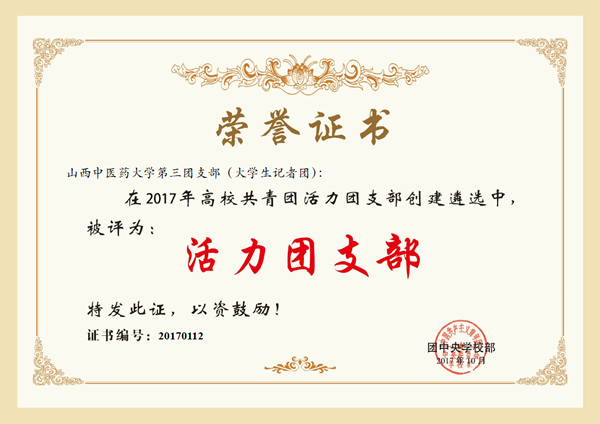 大学生记者团荣获2017年全国高校“活力...